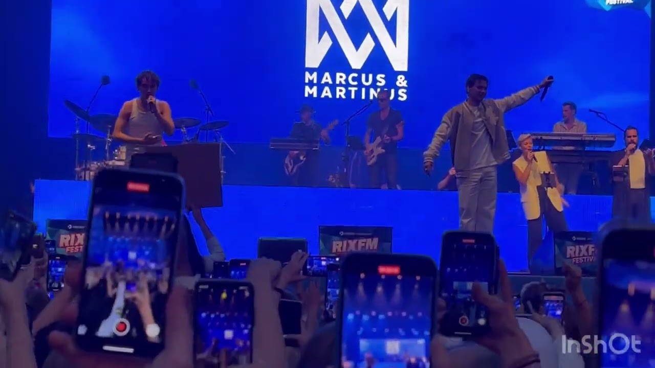 Marcus & Martinus - ”Elektrisk” Rix FM Festival i Norrköping (17/8–2023)
