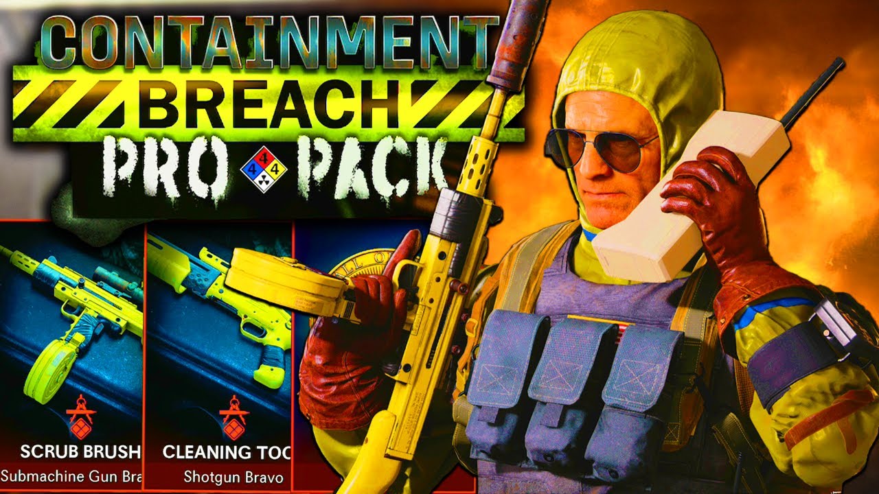 The NEW Containment Breach Pro Pack in Cold War Warzone