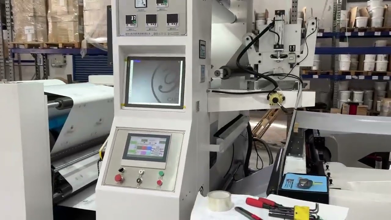 6-color CI 150m/min printing press is operating in Tunisia to print paper cups