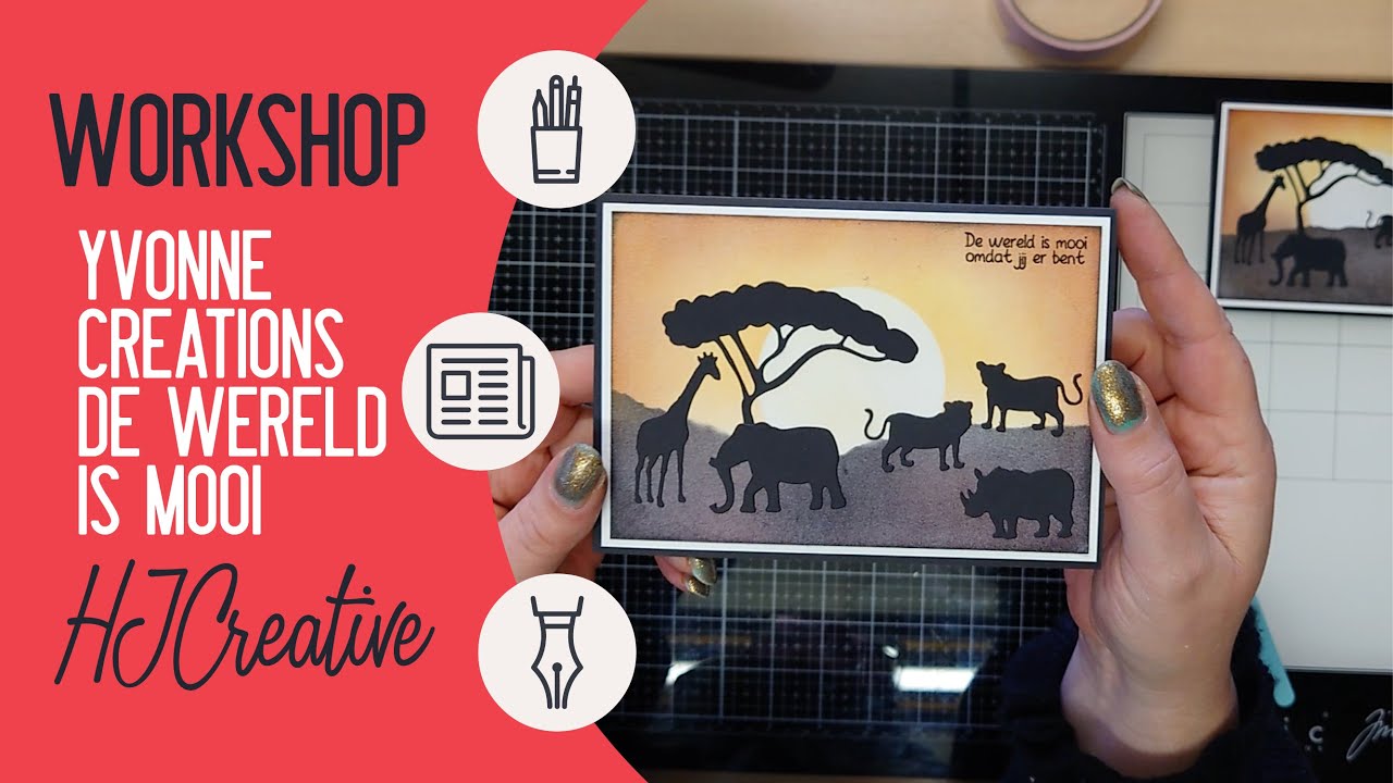 WORKSHOP YVONNE CREATIONS DE WERELD IS MOOI
