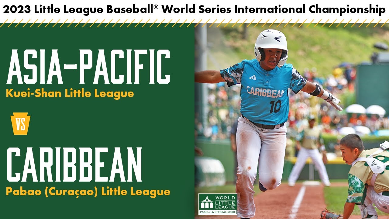 BACK-TO-BACK INTL CHAMPS! | Curaçao vs Chinese Taipei | 2023 LLBWS International Championship Game