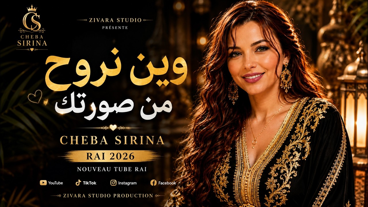 #وين_روح_من_صورتك | وين نروح من صورتك .Cheba Sirina |#SirinaMusicOfficial