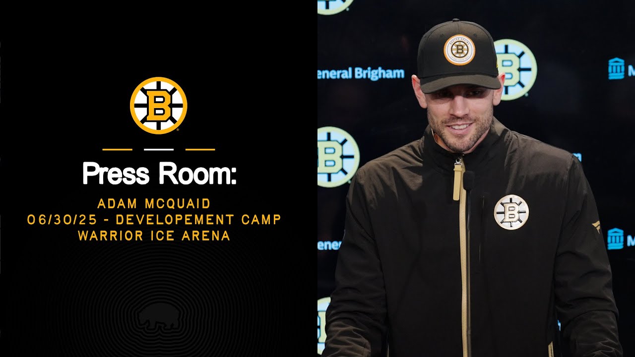 McQuaid speaks with the media following on-ice Development Camp sessions @WIA