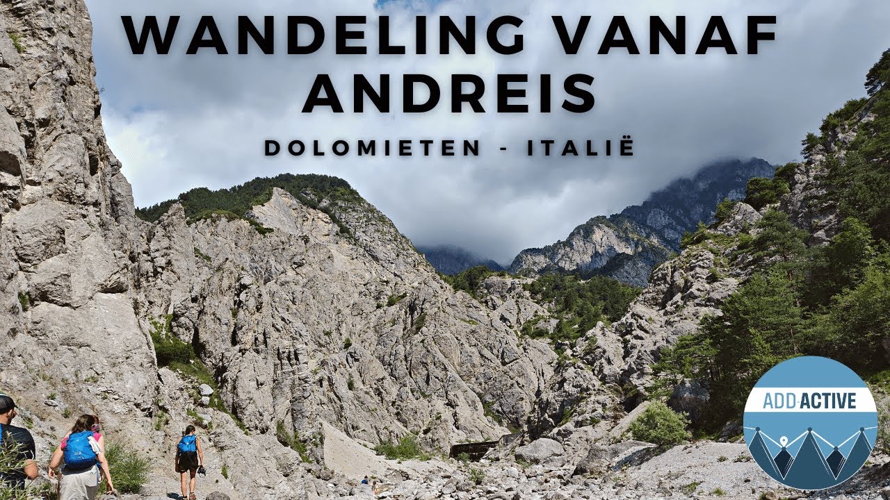 Unieke en onbekende wandeling vanaf Andreis in de Dolomieten (Italië)