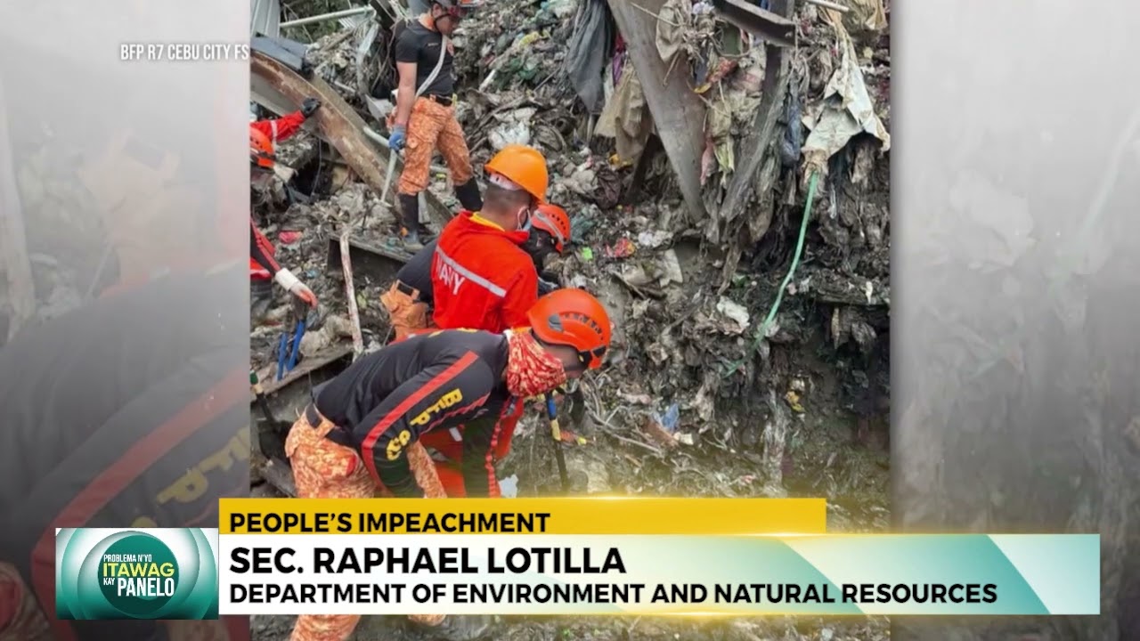 TRAHEDYA SA BINALIW LANDFILL SA CEBU, 'EYE-OPENER' AYON SA DENR CHIEF