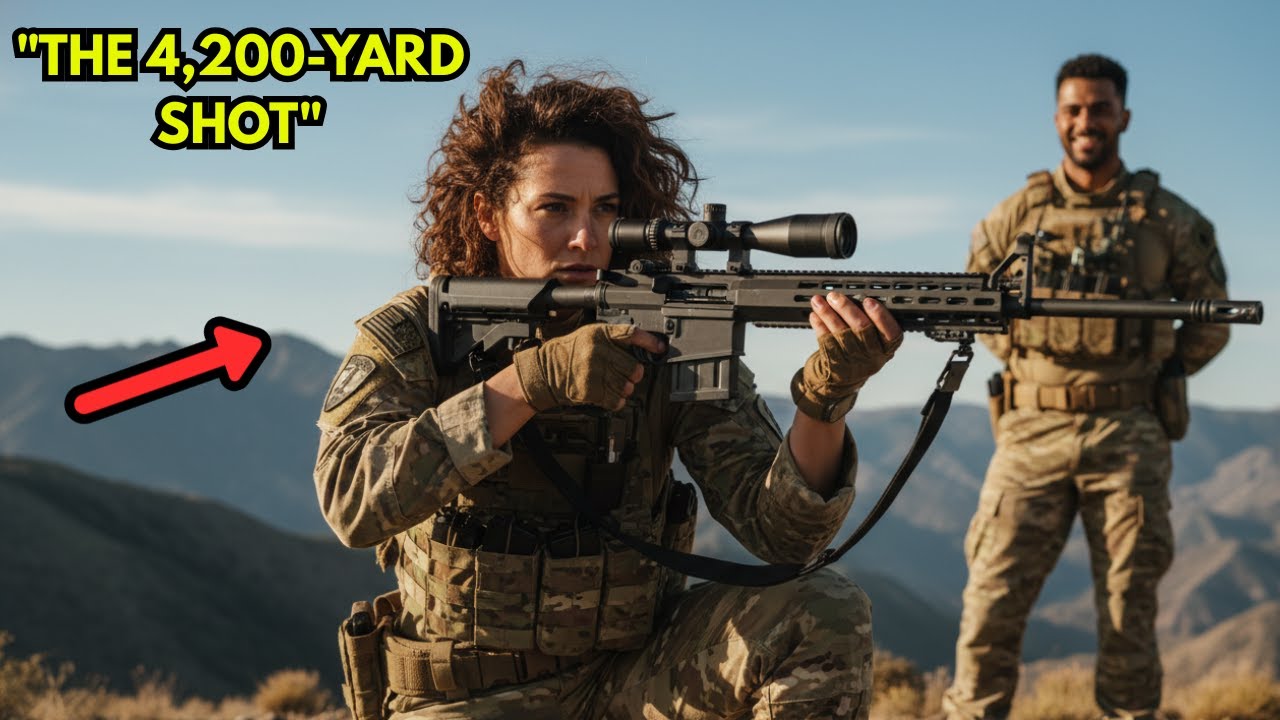 AFTER 15 MISSES, HE CALLED FOR A SNIPER — HER 4,200-YARD SHOT STUNNED EVERYONE