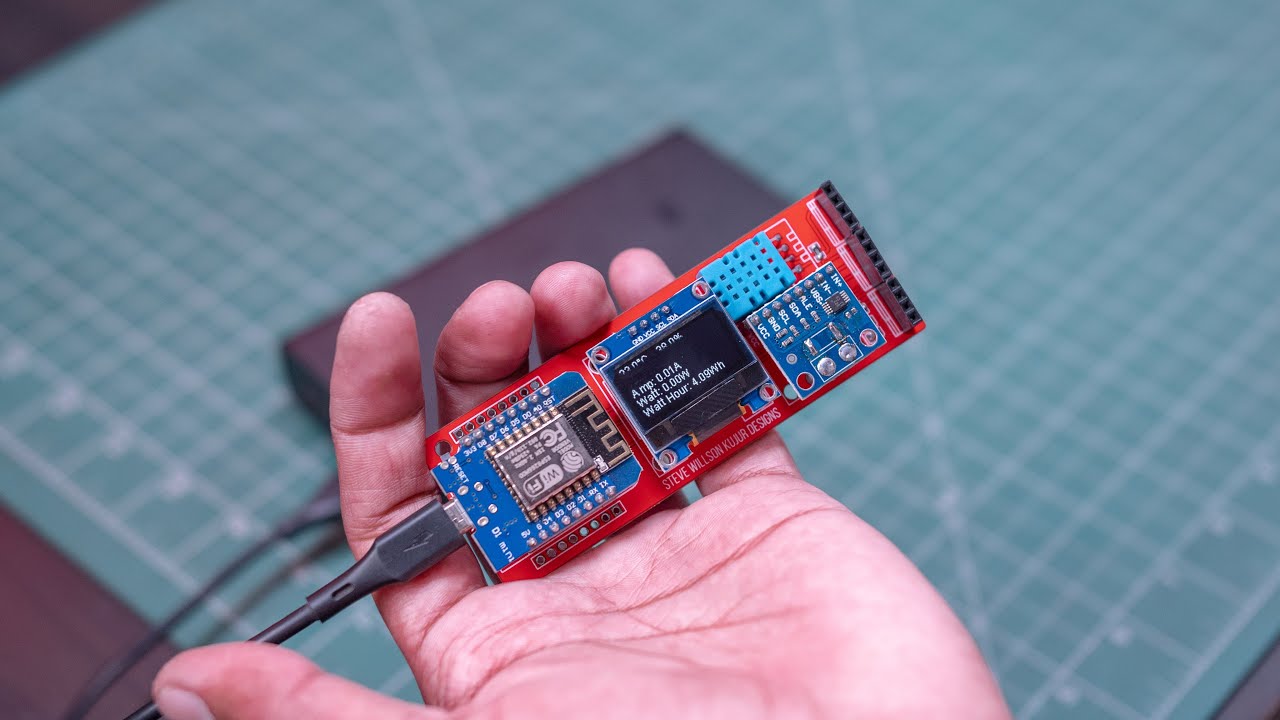 DIY Wireless Power Meter | 100VDC 100A