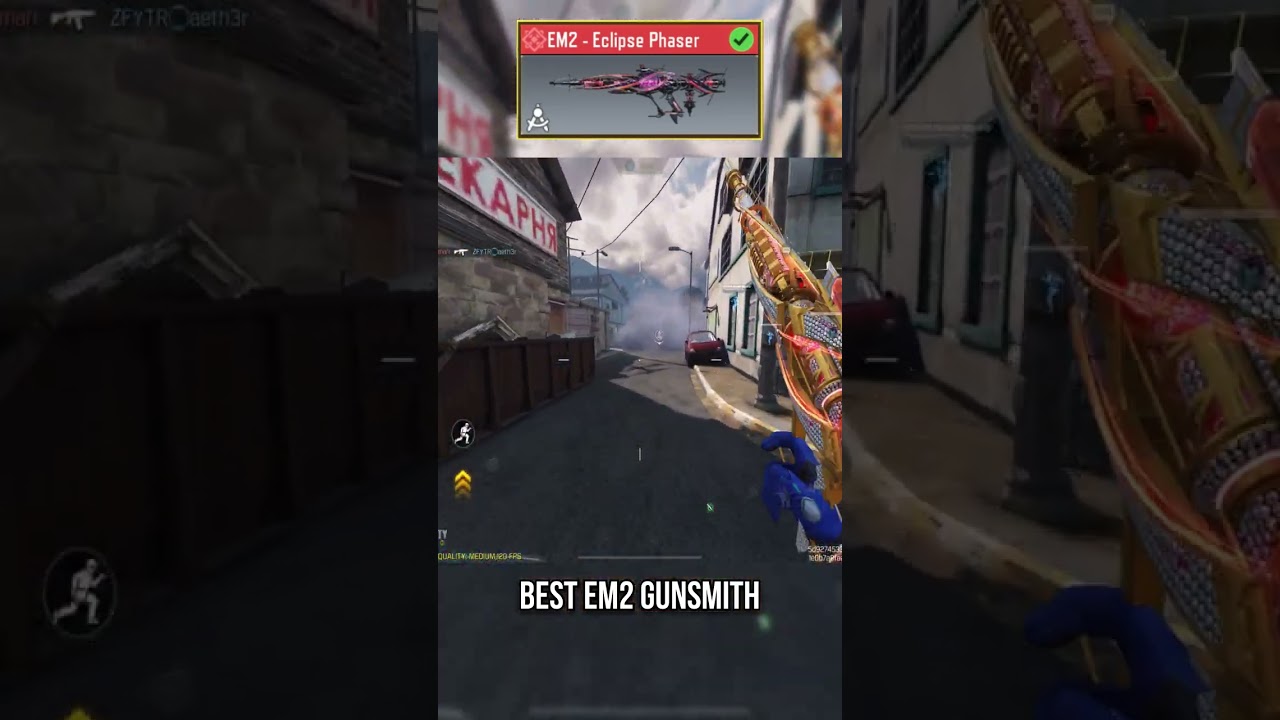 Best EM2 gunsmith in CODM