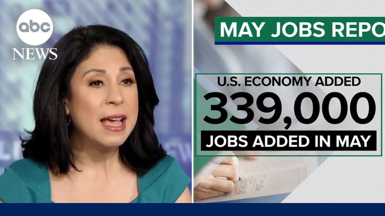 May jobs report defies expectations as employers add 339K jobs