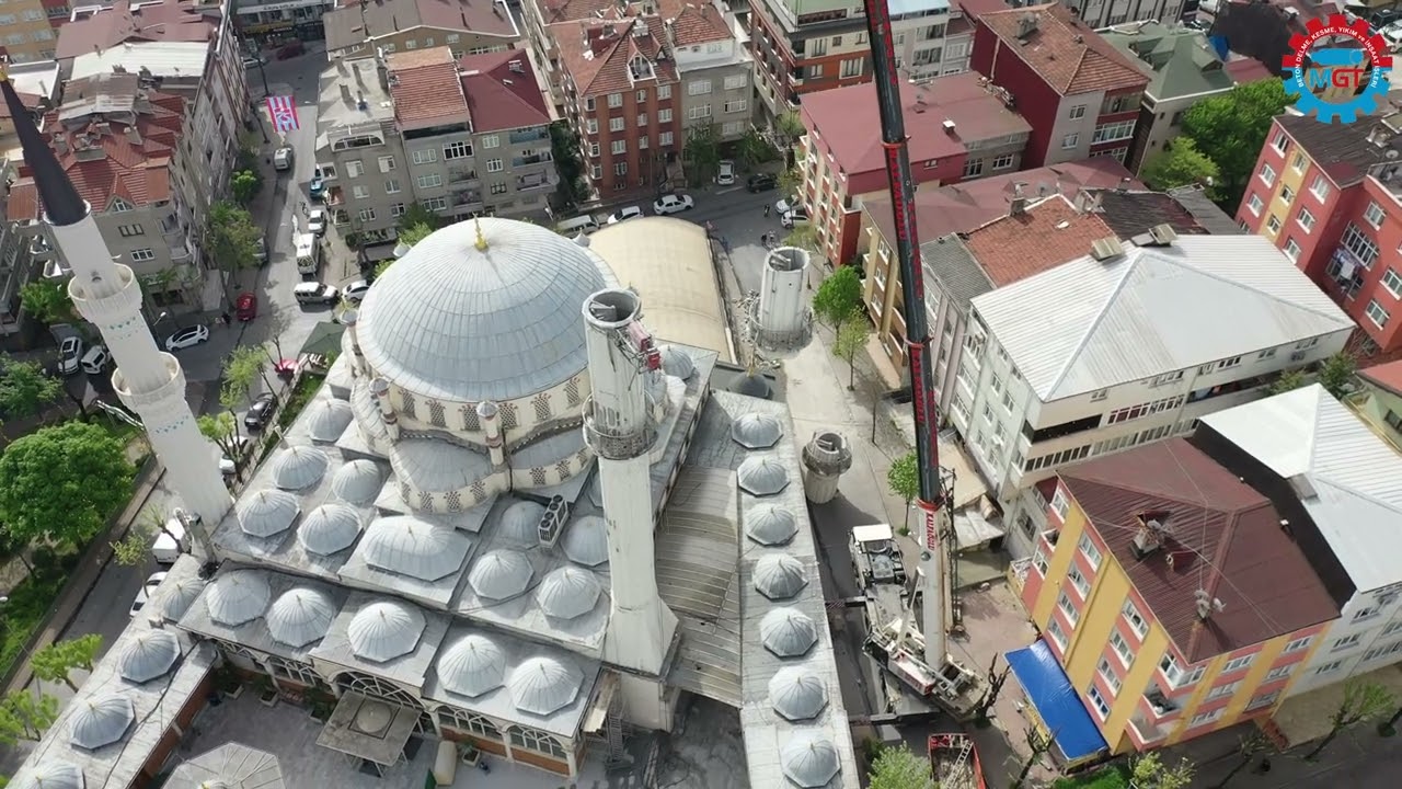 KOCATEPE CAMİİ - MİNARE KESİM PROJESİ - RESTORASYON