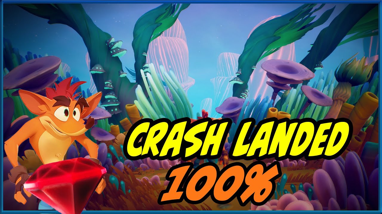 Crash Bandicoot 4 - Crash Landed 100% - All Gems and Box Locations Walkthrough