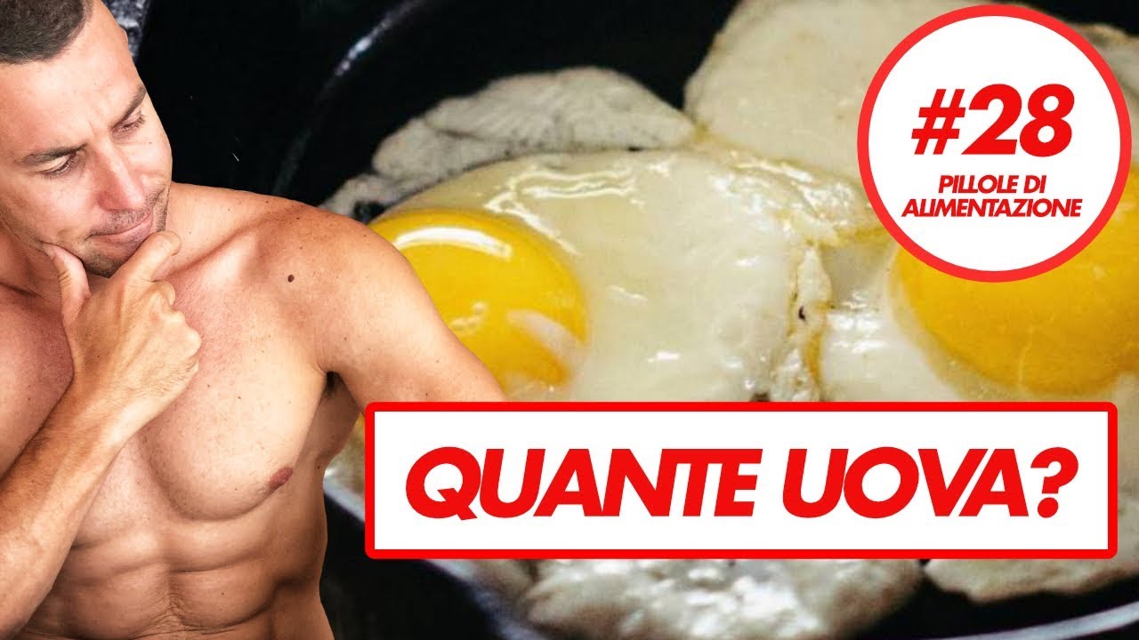 Il numero MAGICO di UOVA per fare MASSA Muscolare