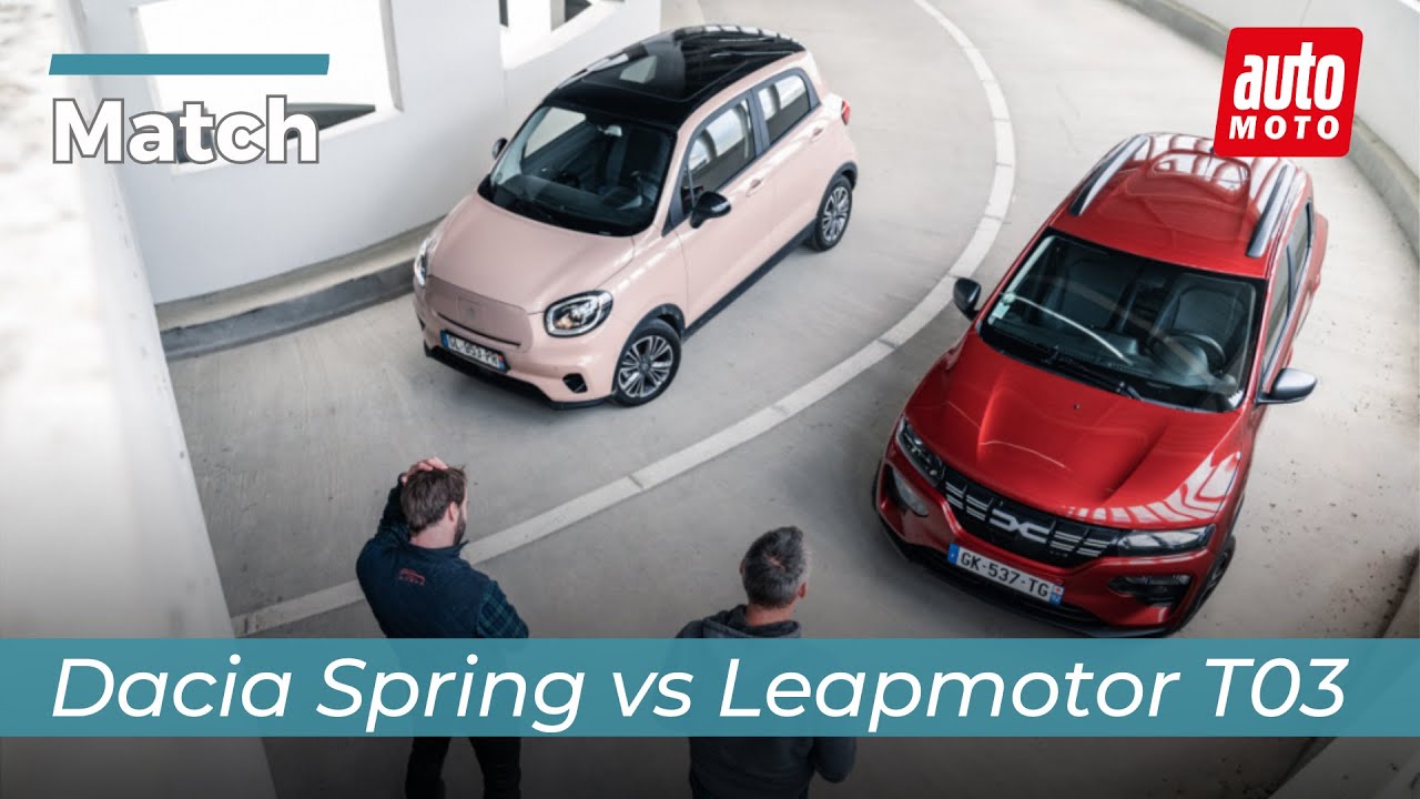 Dacia Spring vs Leapmotor T03 : le match des électriques (presque) bon marché