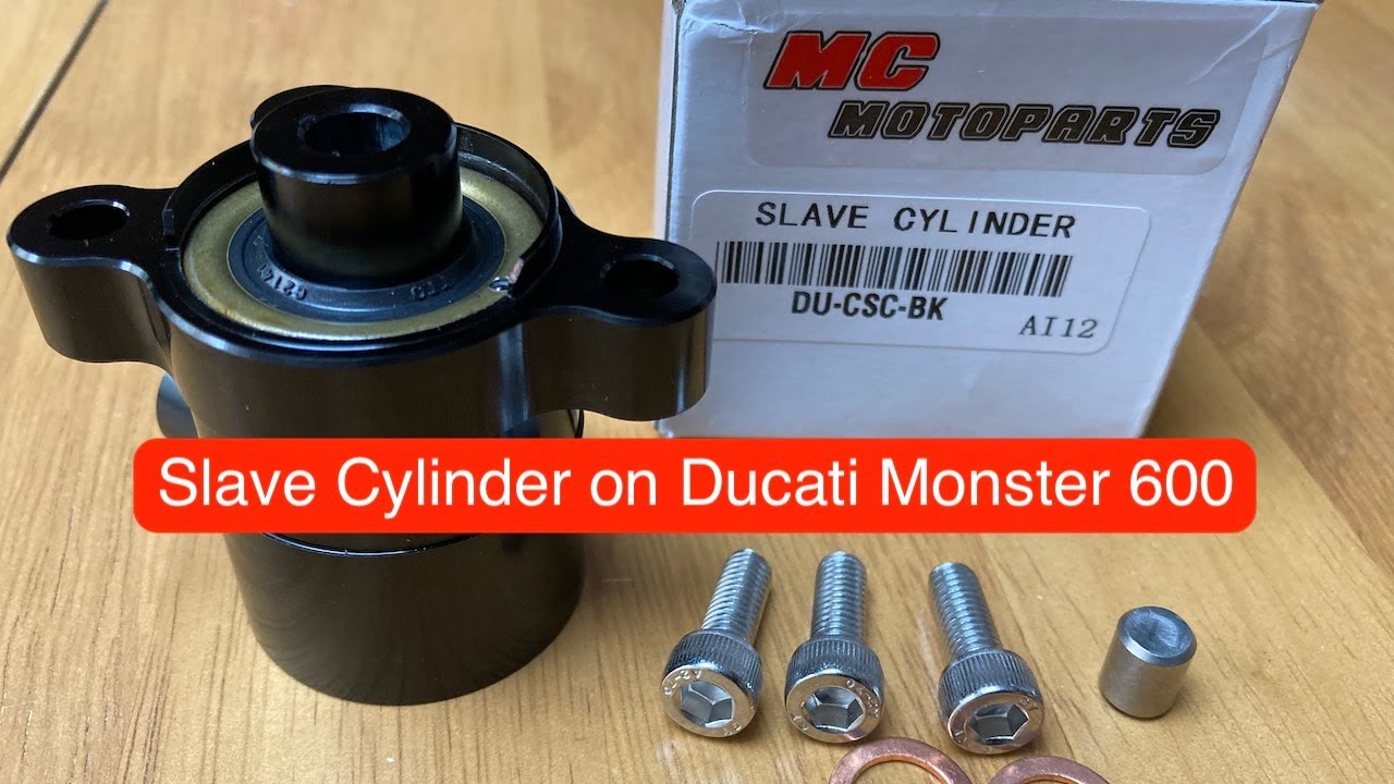 Fitting a MC Motorsports Slave Cylinder to a Ducati Monster 600