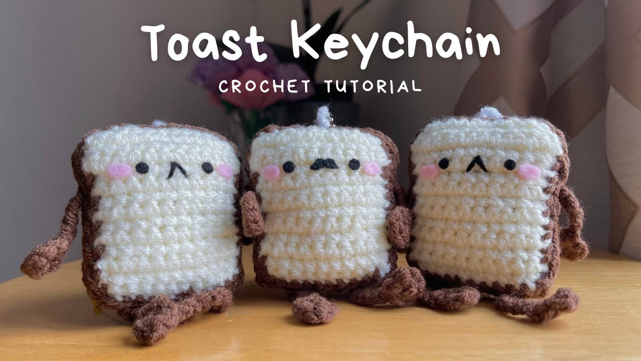 How to Crochet a Bread Bag Charm (Super Easy! Beginner Friendly)