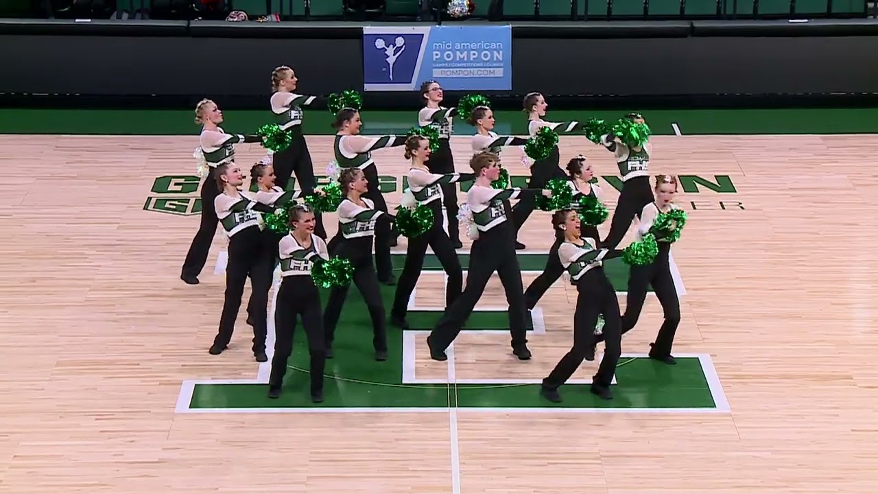 Freeland Varsity Pompon States 2023
