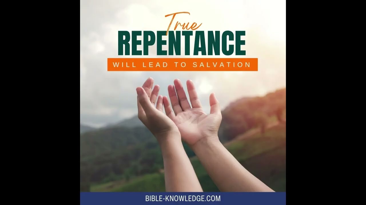 REPENTANCE AND GOD'S MERCY