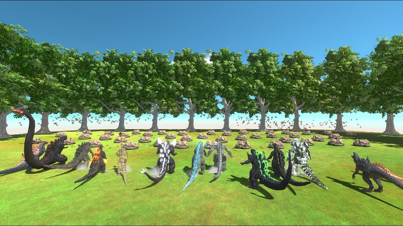 GODZILLA  Against 1000 of Swarm Bugs – Who Survives Until the End  Animal Revolt Battle Simulator