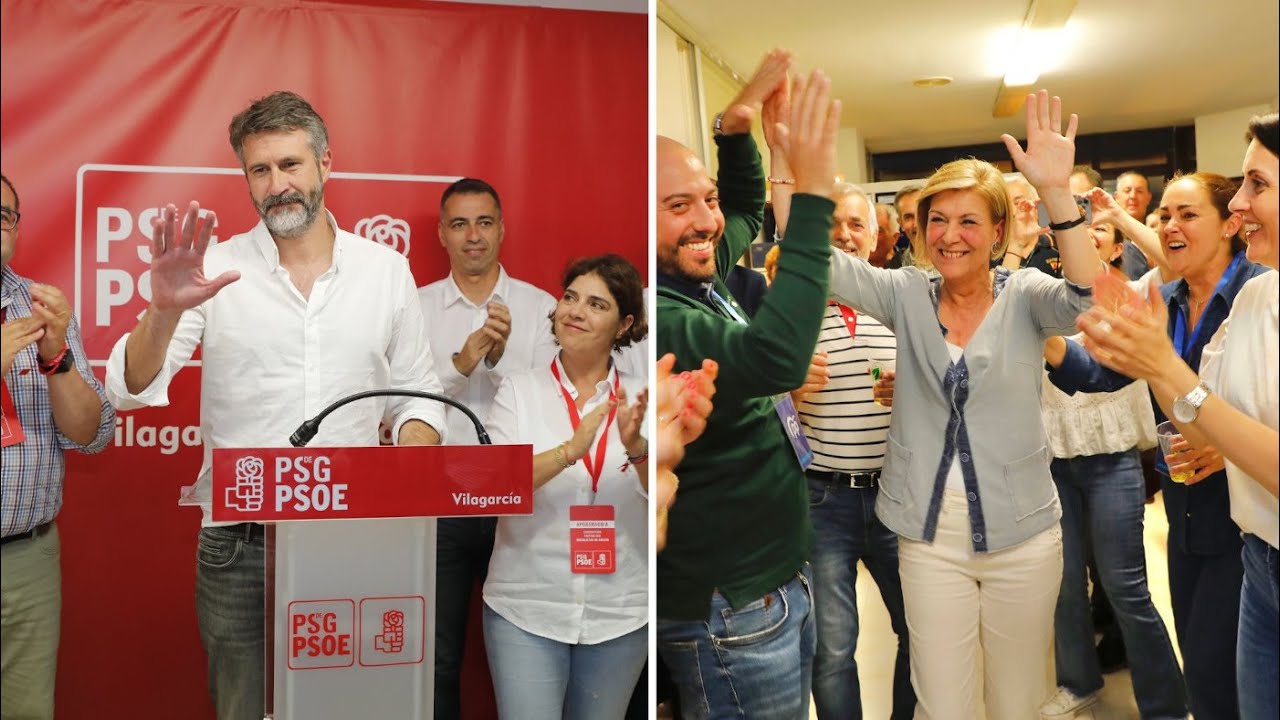 Alberto Varela y Ana Granja valoran los resultados de las elecciones municipales en Vilagarcía