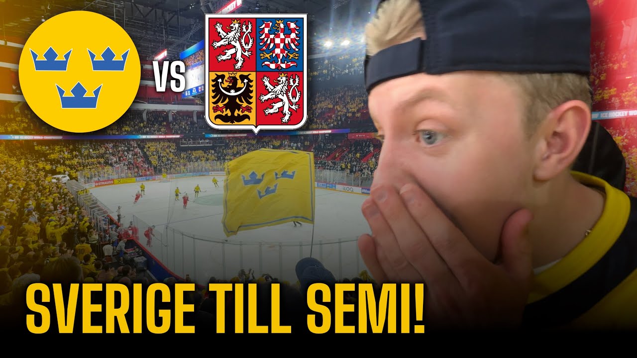SVERIGE ÄR I SEMIFINAL!