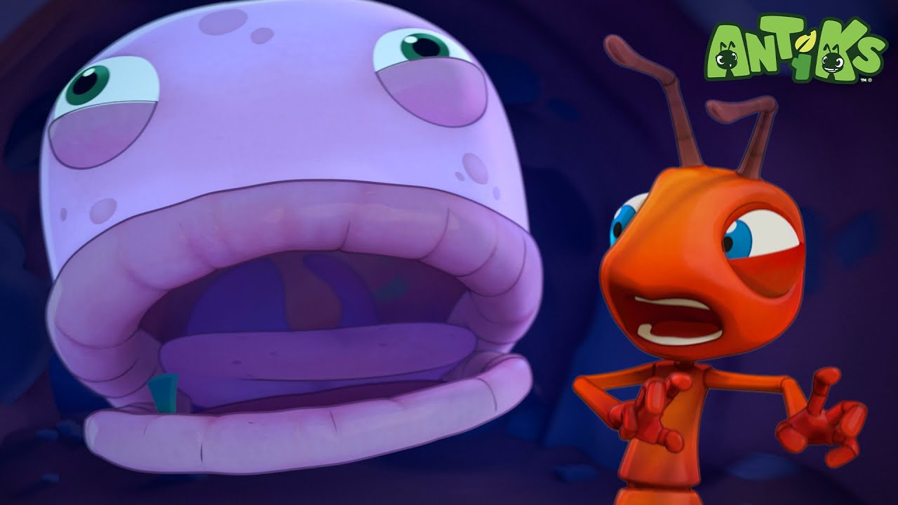 Escape the Worm! | Antiks 🐜 | Funny Cartoons for Kids