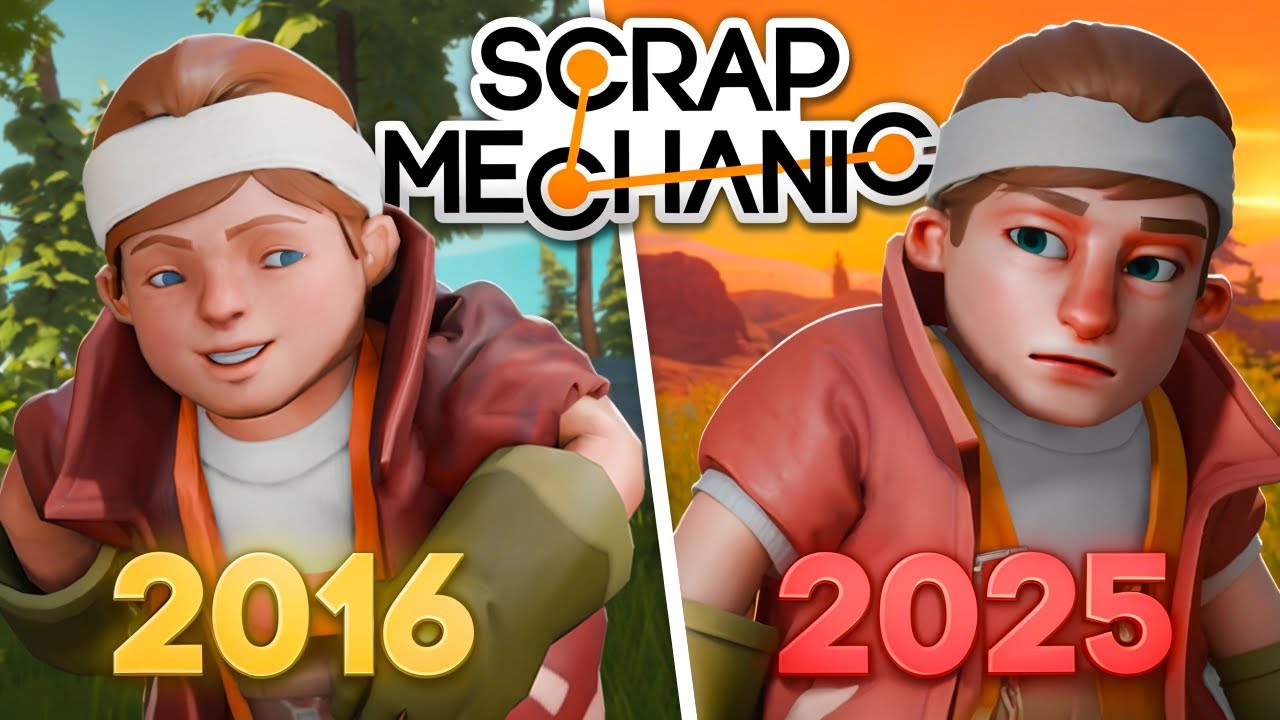 История Cоздания Scrap Mechanic