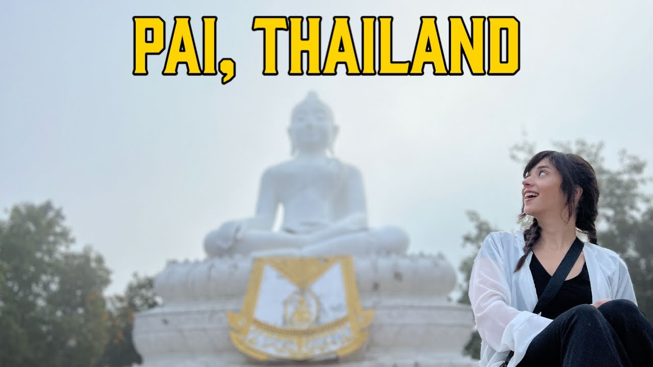 Exploring Pai, The Backpackers Gem of Thailand | Night Market | Waterfalls | Street Food Frenzy|