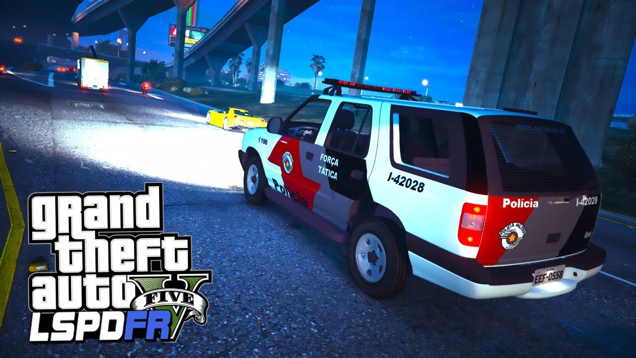 GTA V Rotina Policial: PERSEGUIÇÃO PERIGOSA - PMESP #11