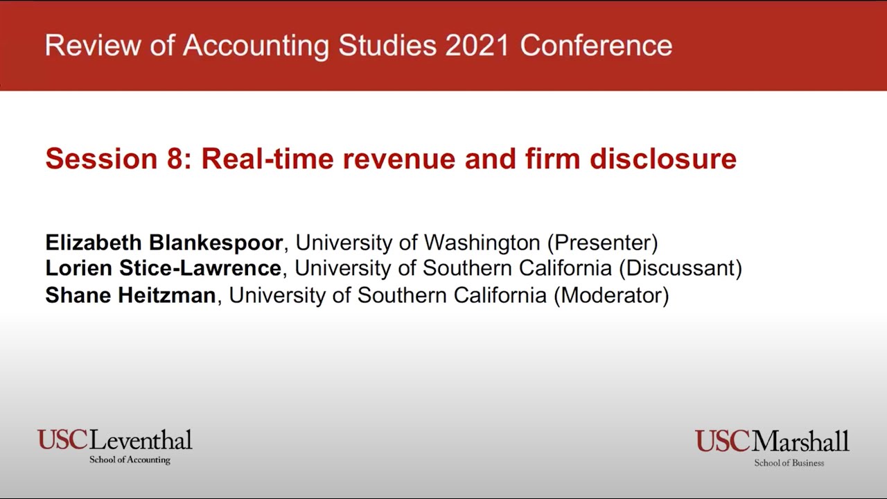 Real-time revenue and firm disclosure | Review of Accounting Studies