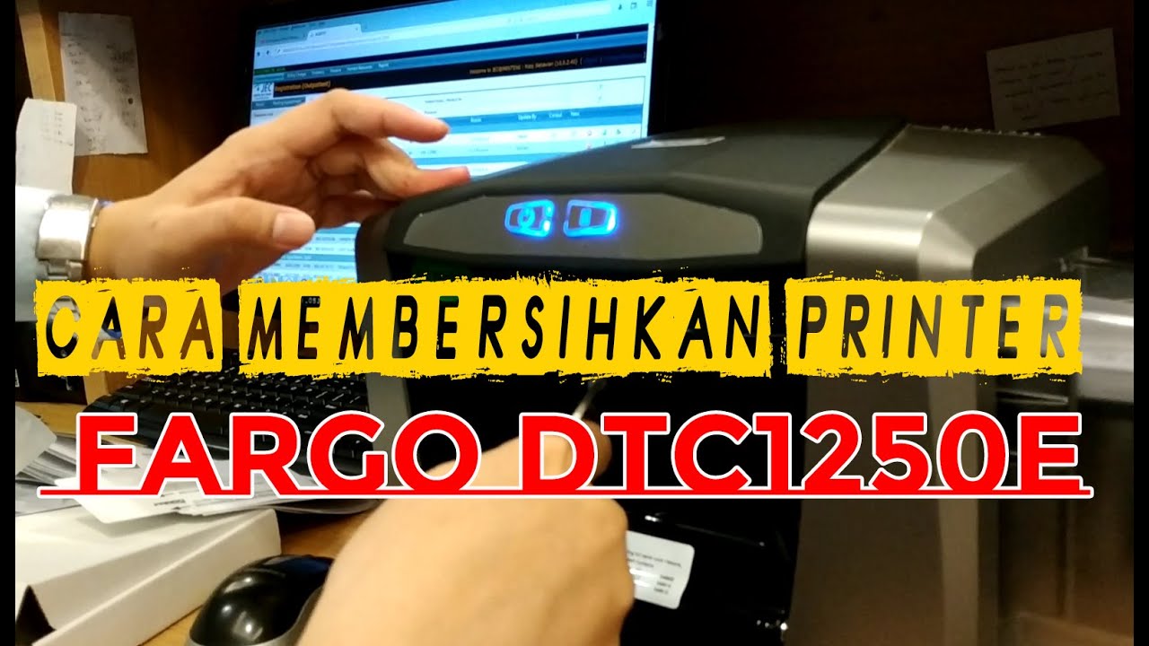 Clean FARGO DTC1250e