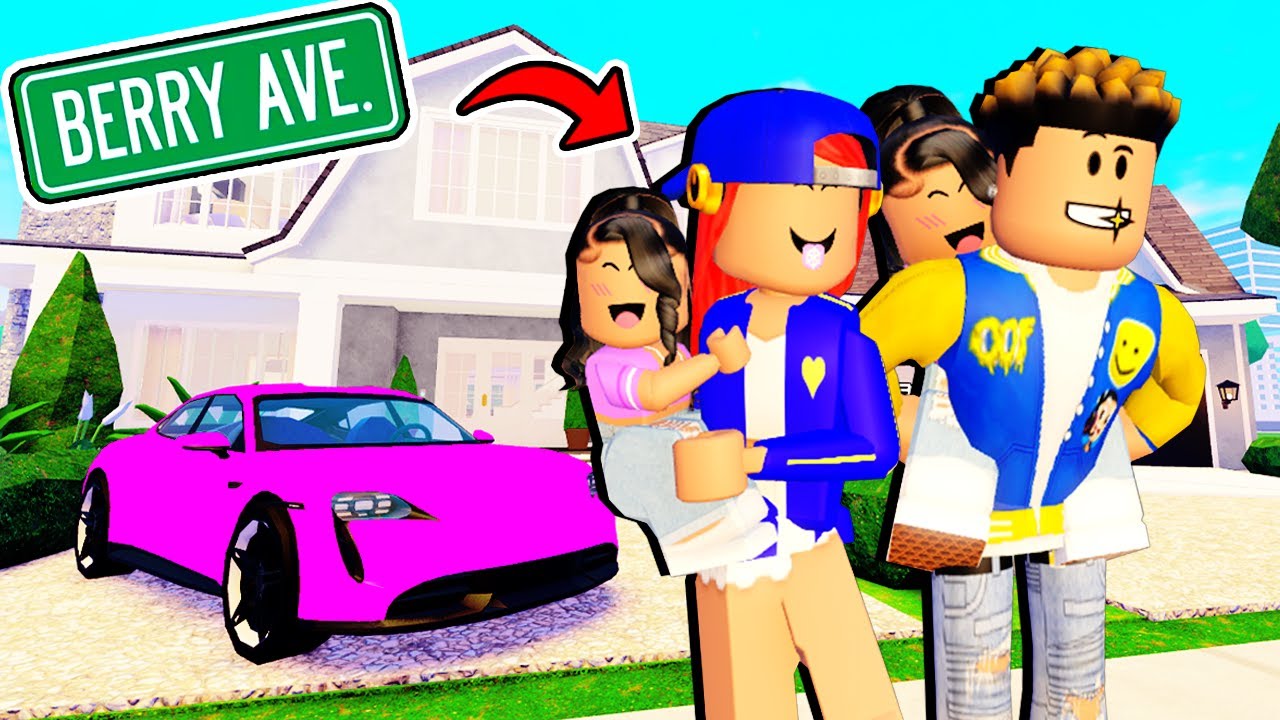 Я усыновила избалованных близнецов вместе со своим парнем в BERRY AVENUE RP! (Ролевая игра Berry ...