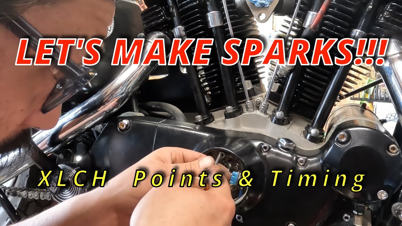 1972 XLCH Ironhead - Points Ignition Install and Timing