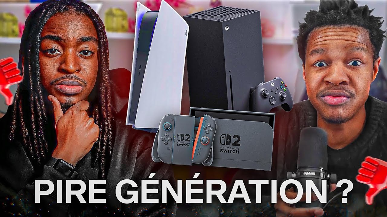 LA PS5, XBOX SERIE ET NINTENDO SWITCH 2 : LA PIRE GÉNÉRATION DE CONSOLE (FLOP) ?! ft. @afroroshi