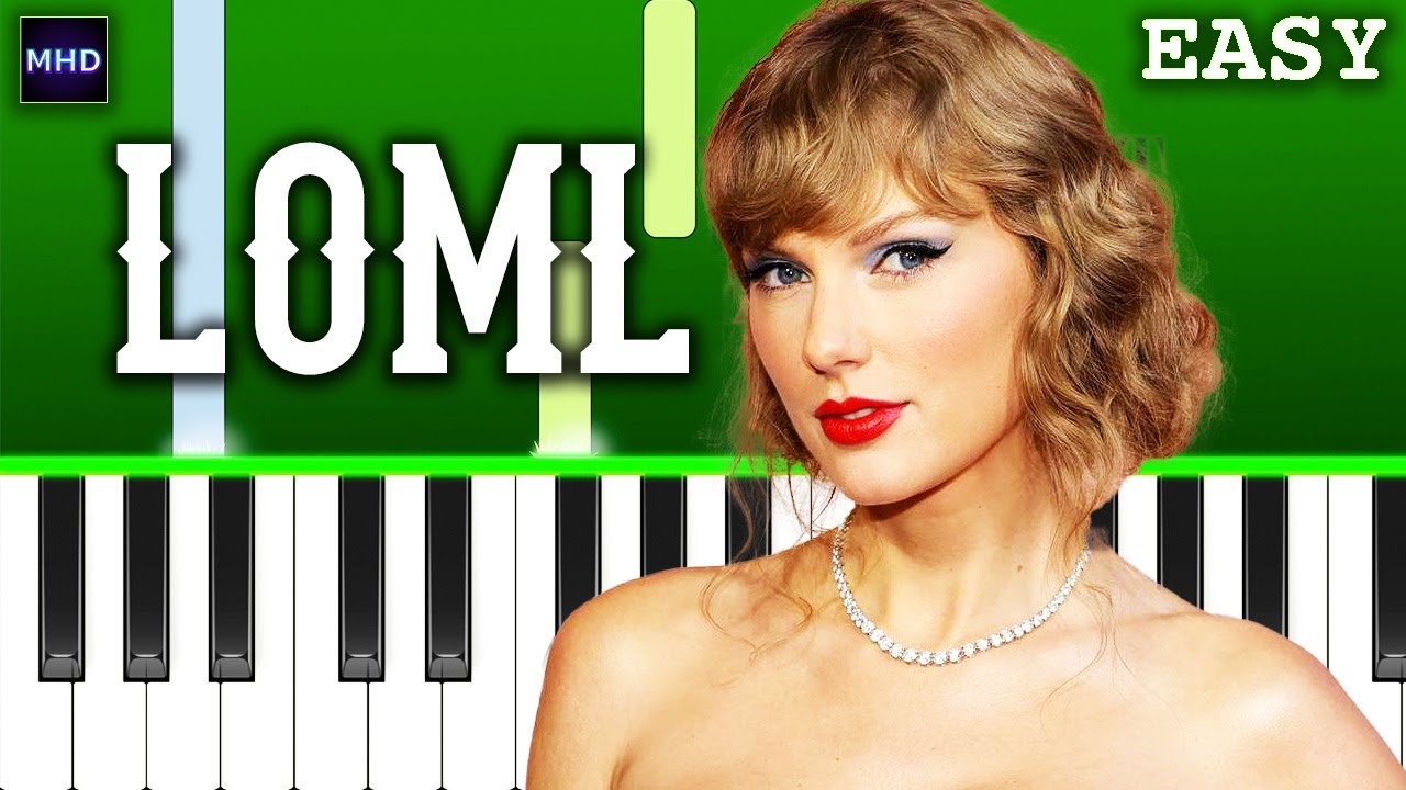 Taylor Swift - loml - Piano Tutorial