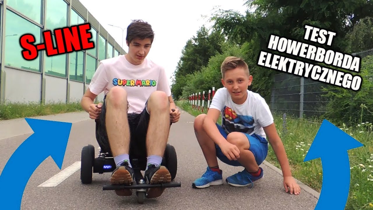 TEST Howerborda elektrycznego S-LINE Black