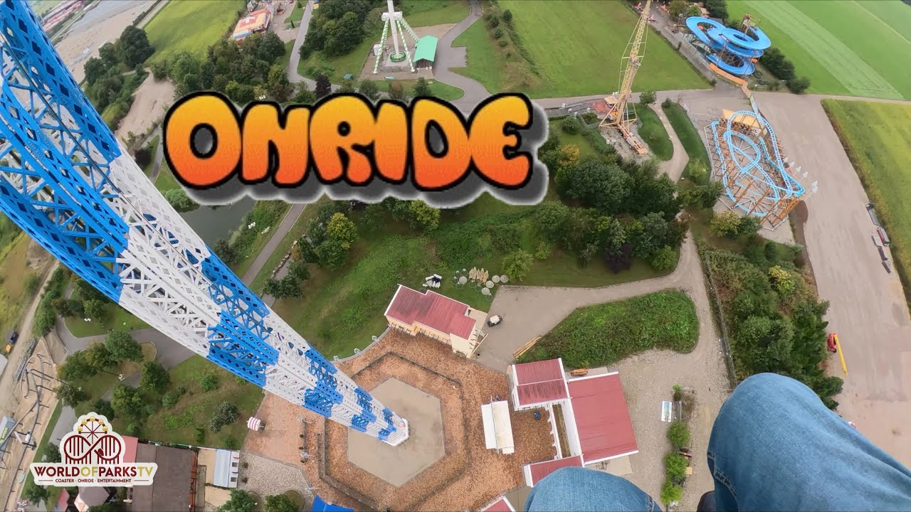 Allgäuflieger - Skyline Park (Onride POV) Funtime - Star Flyer - Freizeitpark - Allgäu Skyline Park