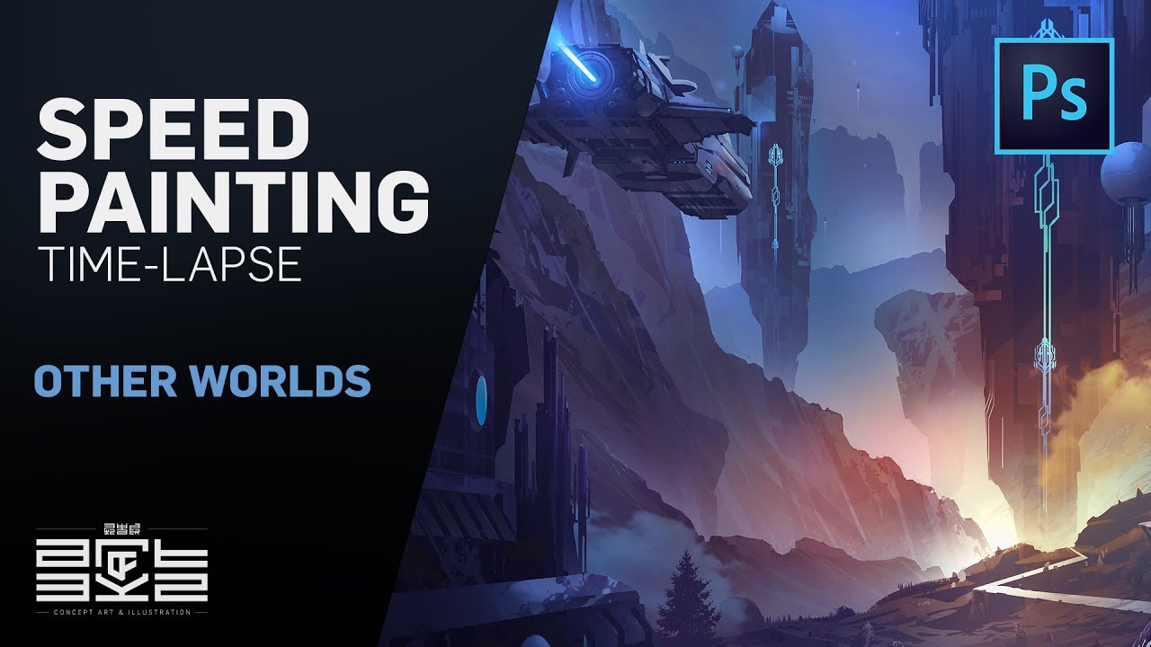 Other Worlds - Sci-fi Environment Speedpainting