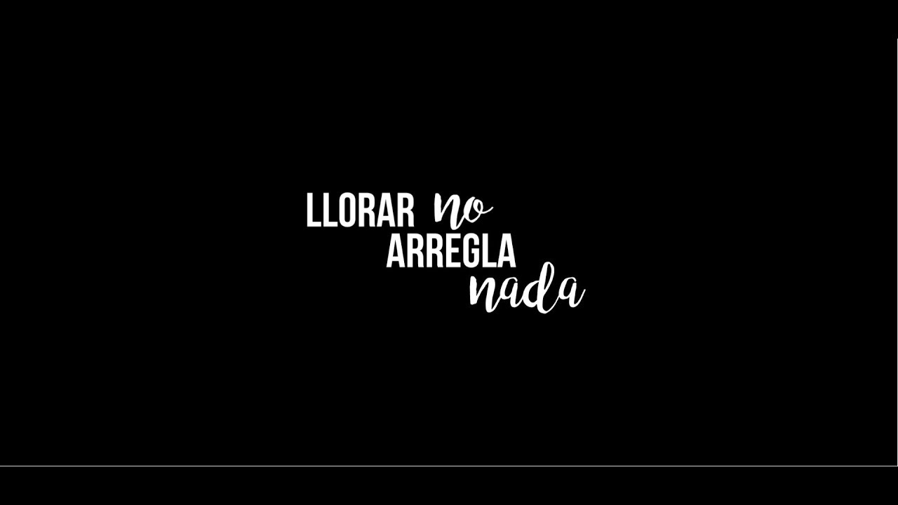 Pista Llorar No Arregla Nada - Mamá Está Más Chiquita