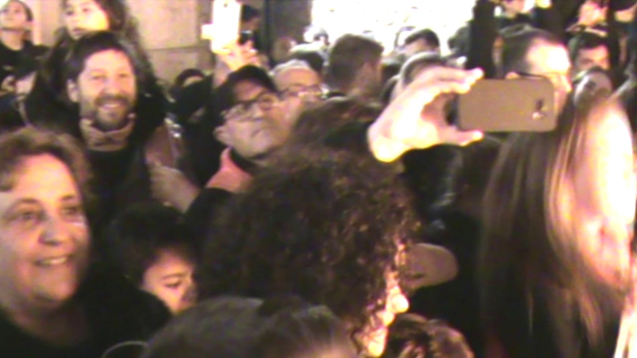 2020 - Encesa fogueró de la Rectoria i Ball davant el local del Patronat. Sant Antoni Manacor