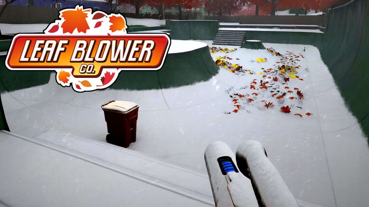 Leaf Blowing in a BLIZZARD!? | Leaf Blower Co. | Part 3