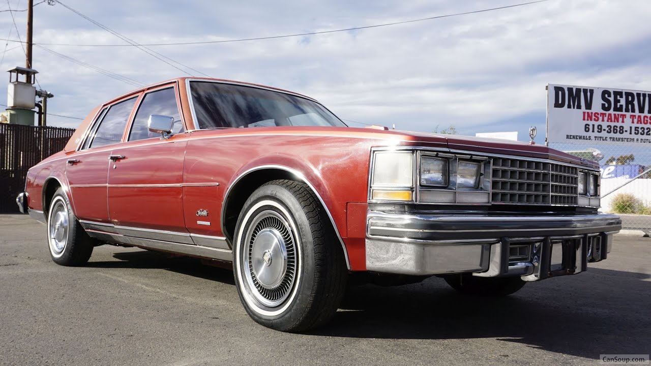 Видеообзор Cadillac Seville 1976 года с классическим кузовом K-body и квадратным кузовом