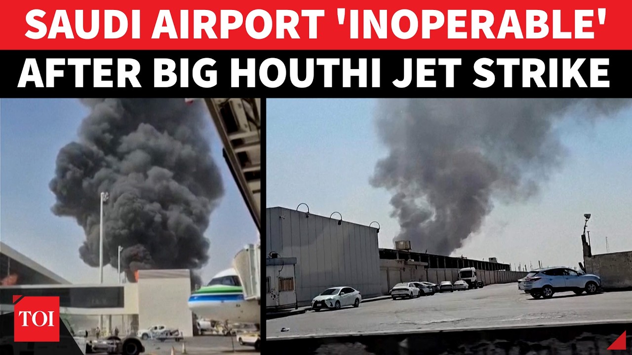 Riyadh Airspace SHUT! Airlines Cancel Hundreds Of Flights After Houthis BLOW UP Saudia Airbus Jet