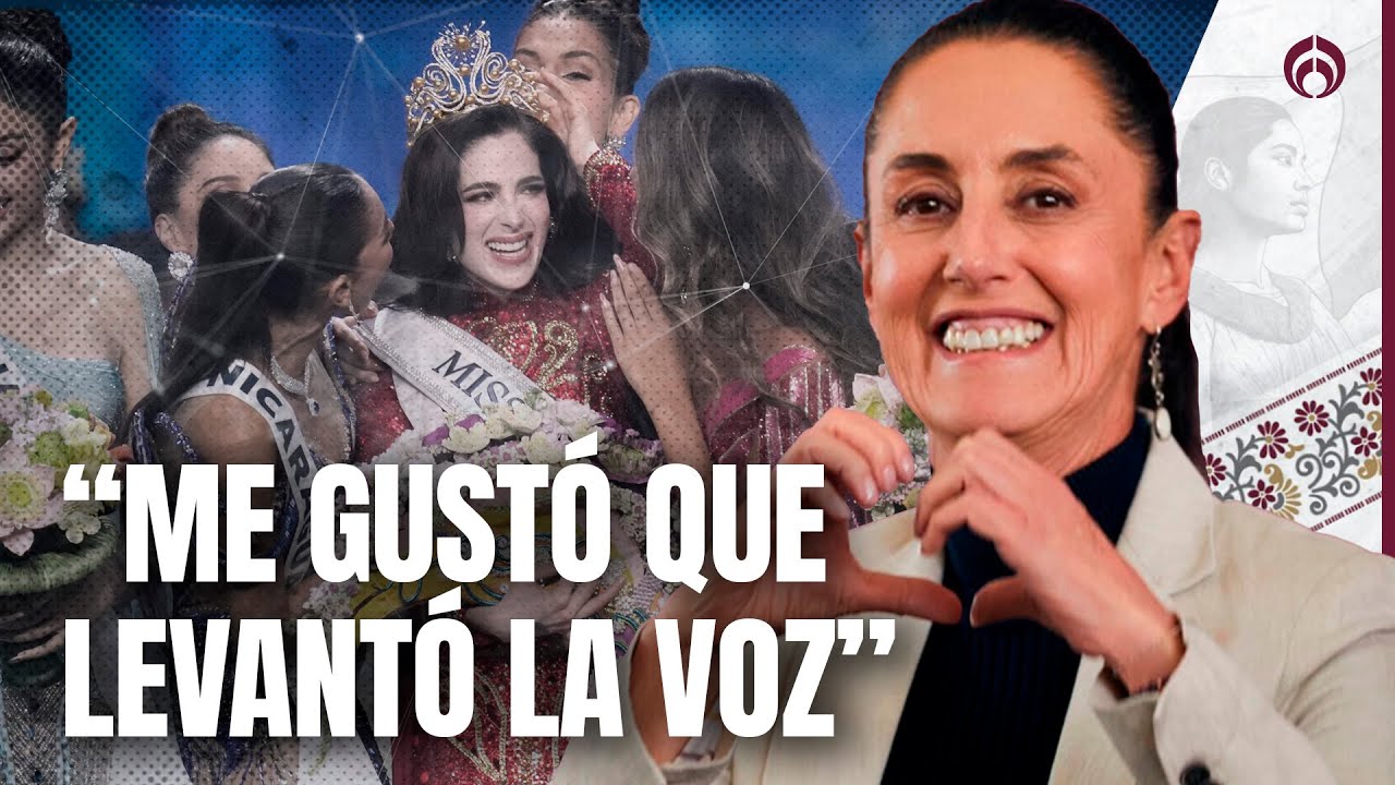 Sheinbaum felicita a F&aacute;tima Bosch por victoria en Miss Universo 2025