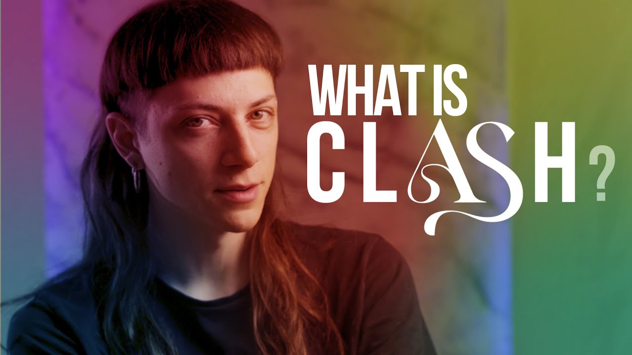 CLASH explained, an art project that merges digital and real realms.