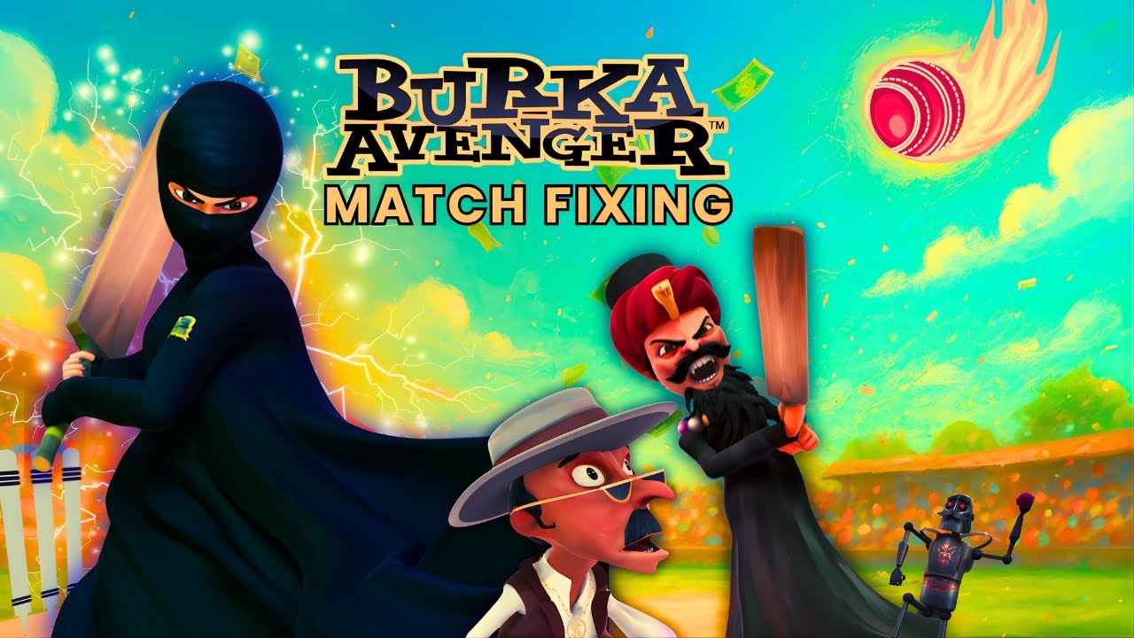 Burka Avenger Vs Match Fixing (Cricket Episode w/ English subtitles)