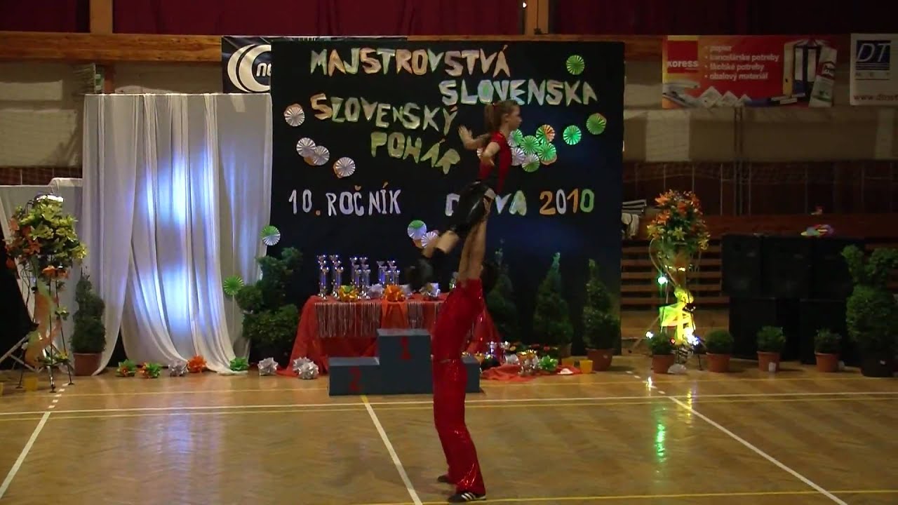 Filip Kocis - Andrea Hruskova Detva 2010 1st place acro