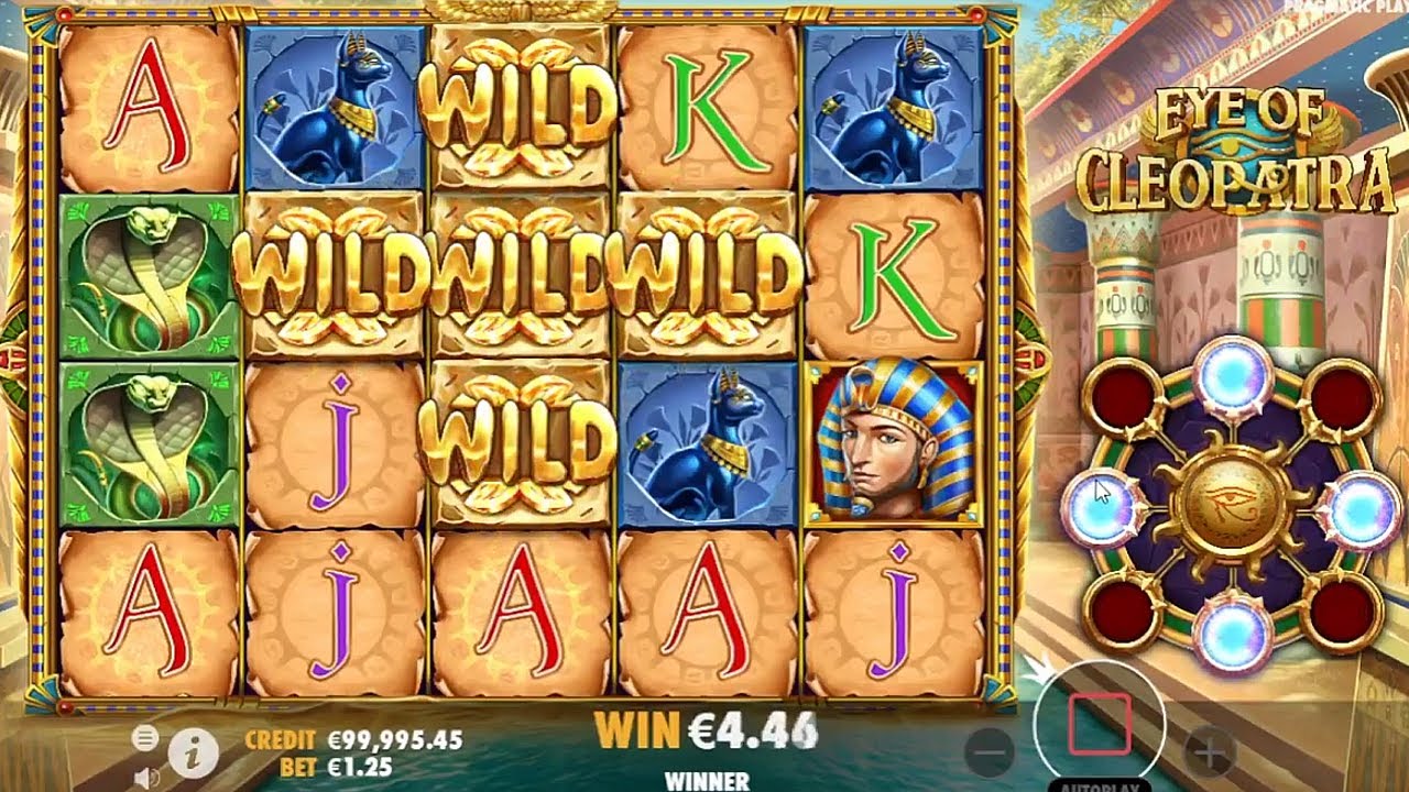 Eye of Cleopatra Bonus (Pragmatic Play new slot demo)