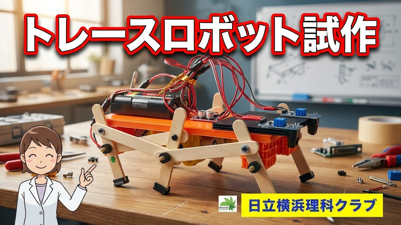 トレースロボット試作 20250809