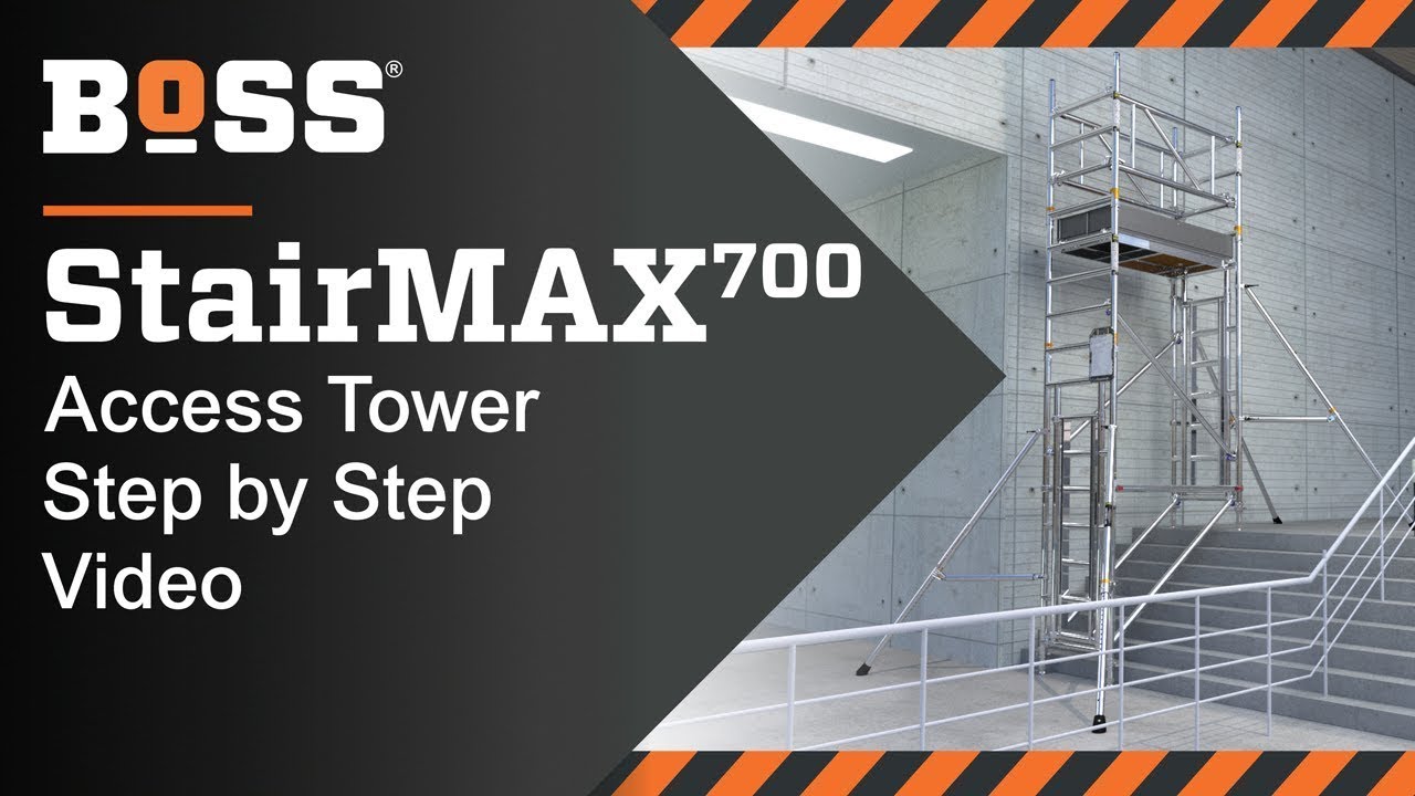 SWTH Access: Boss Stairmax 700 Stairwell Scaffold Tower