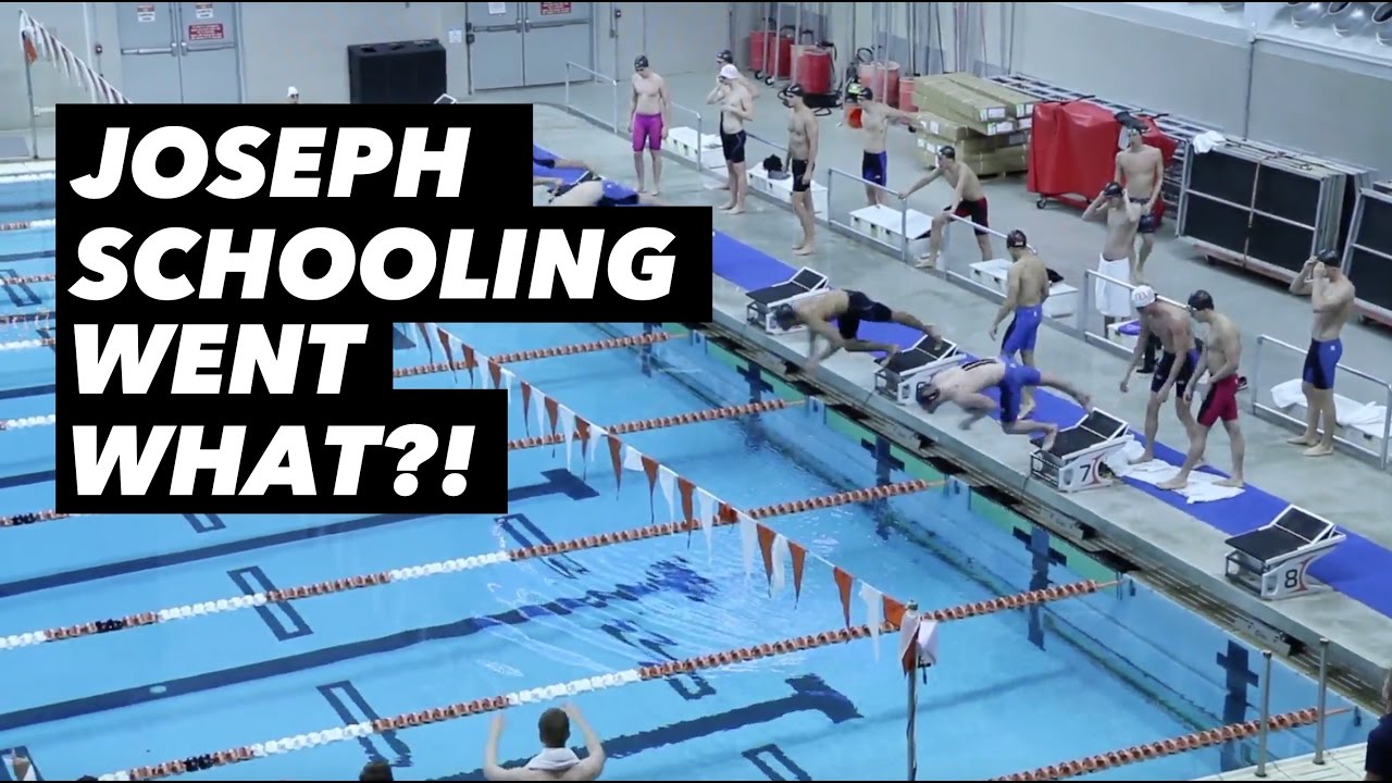 Ten guys go under 20 in the 50 freestyle...